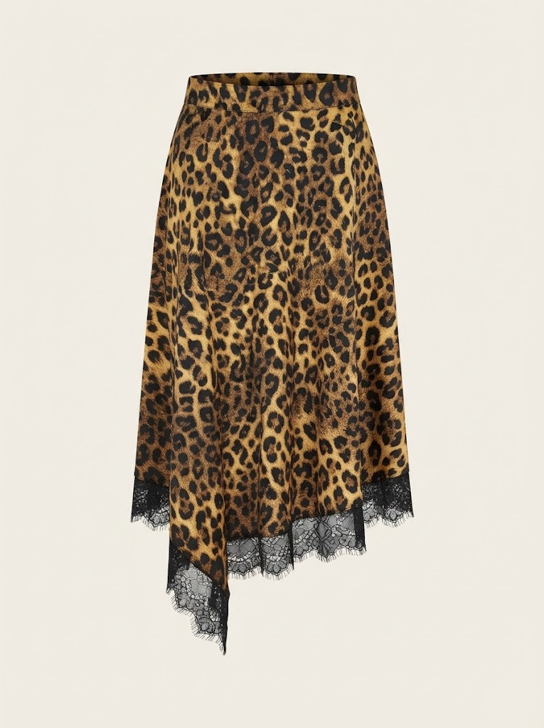 Leopard Print Skirt