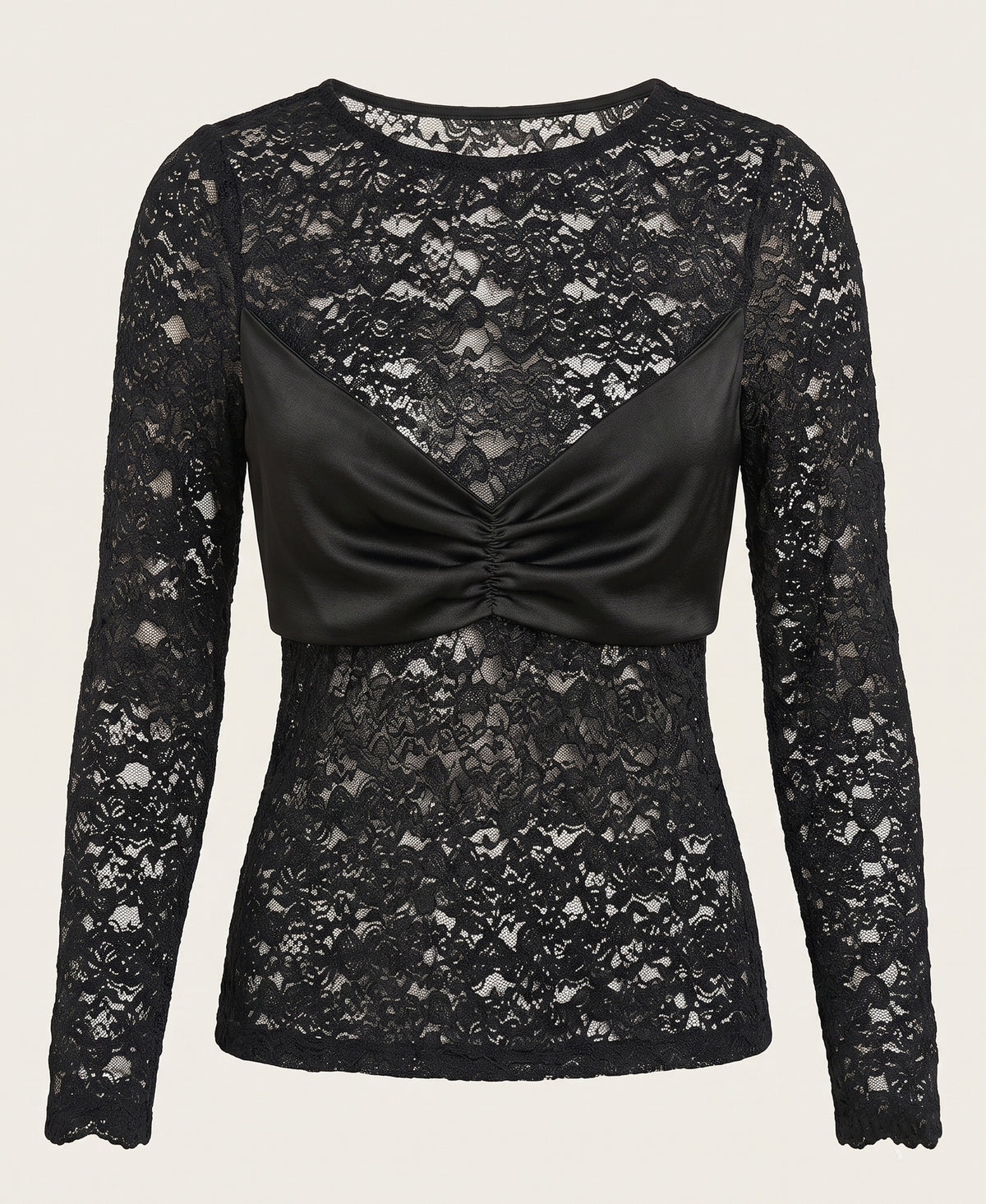 Black Lace Bralette Top
