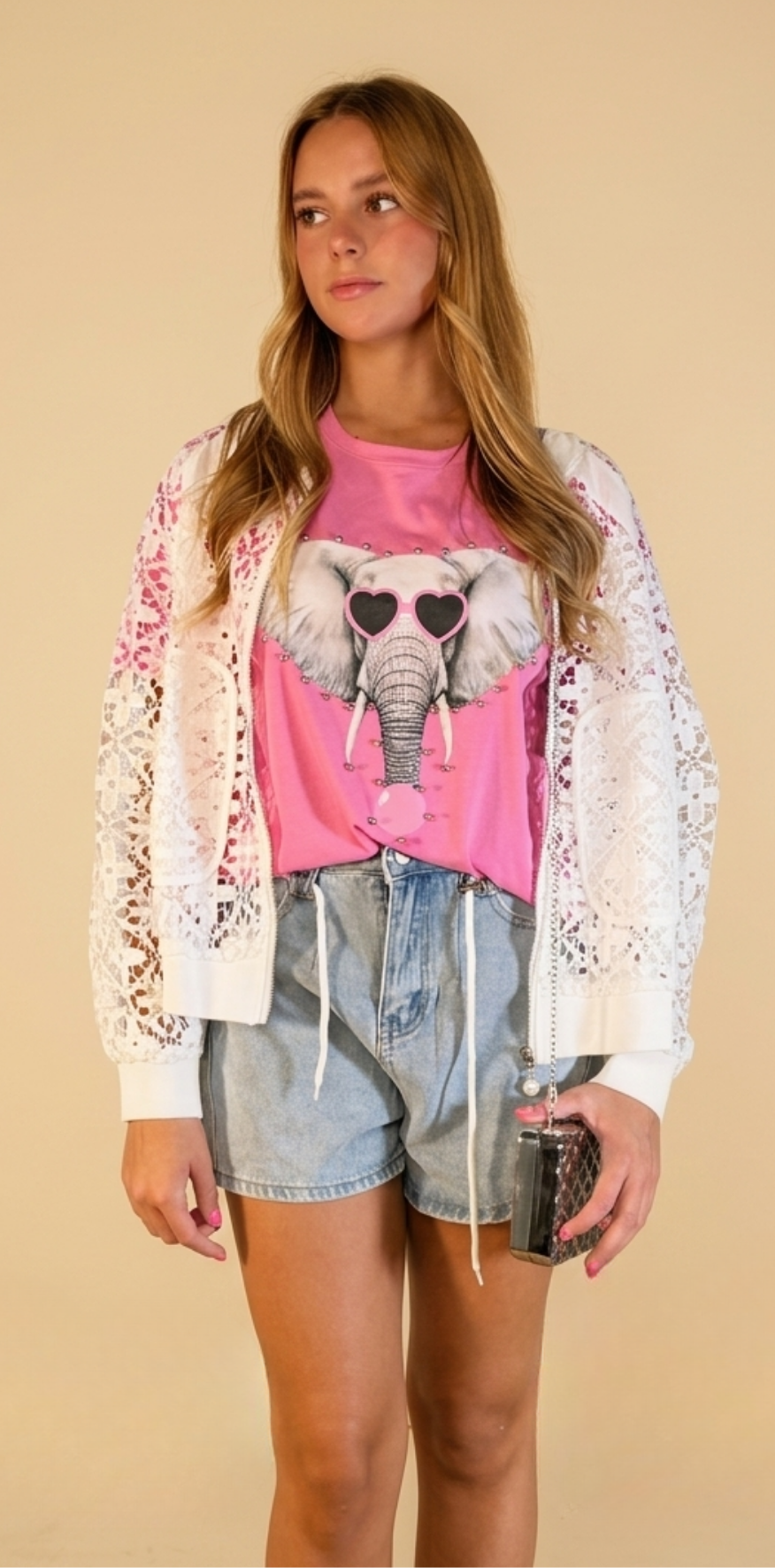 Trendy Selephant Graphic Shirt