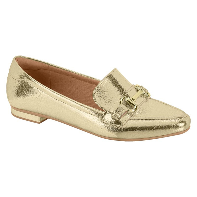 Gold Loafers