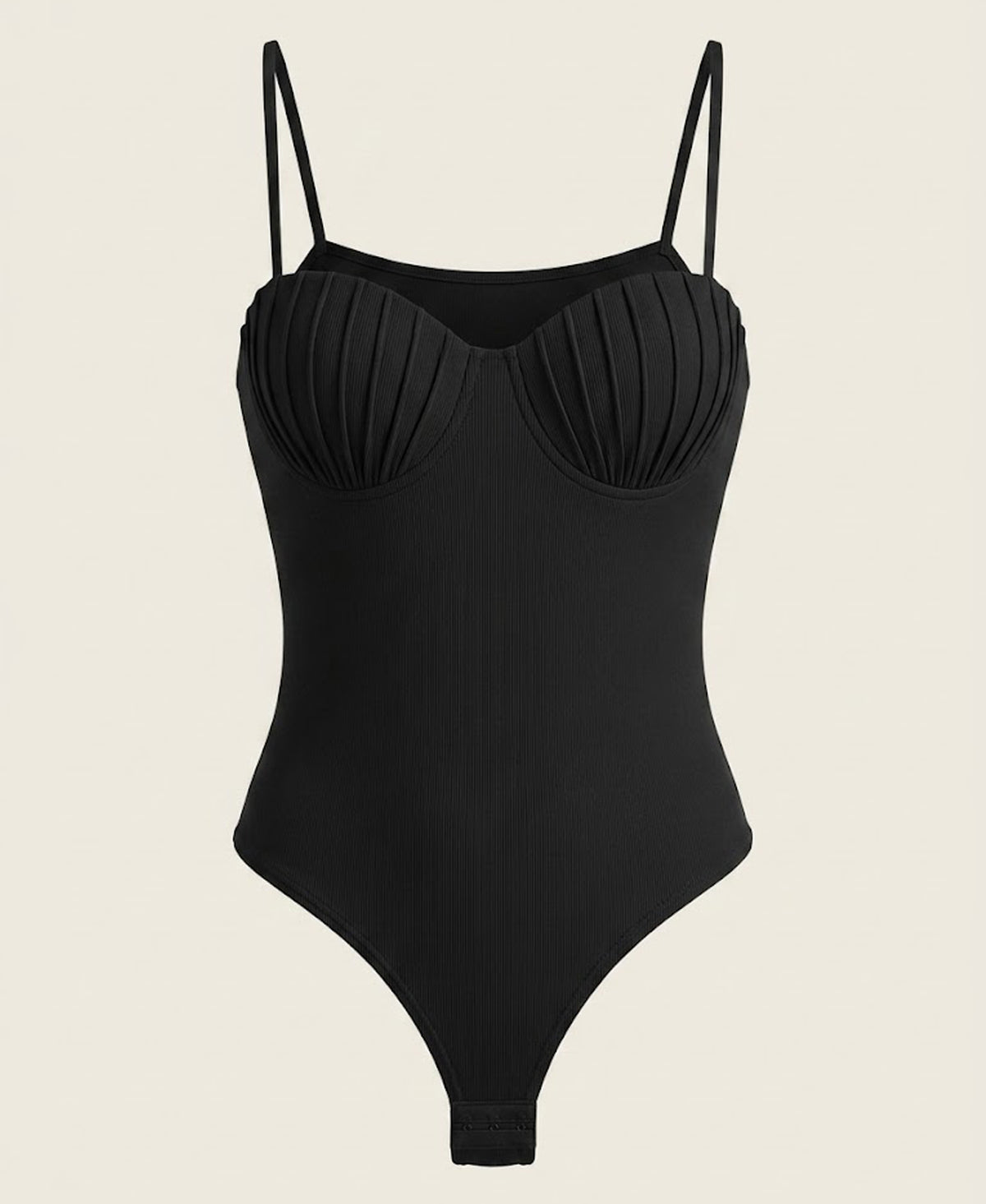 Sleek Black Bodysuit