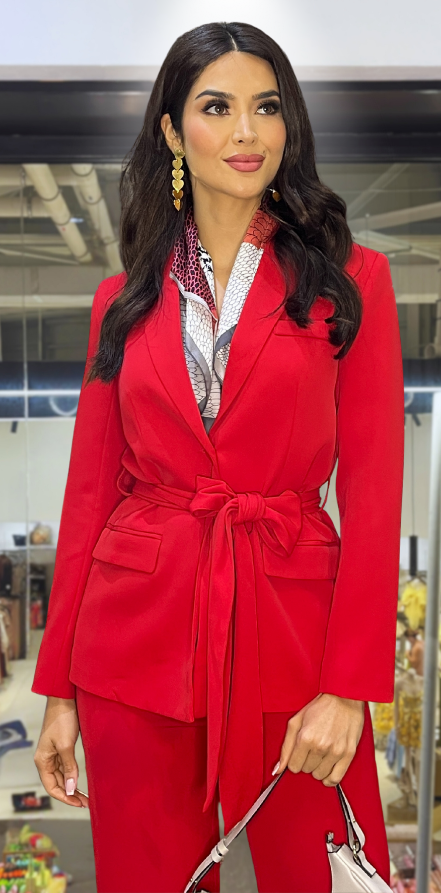Scarlet Red Blazer