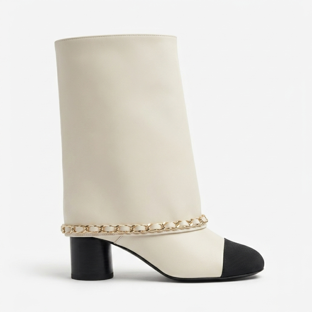 Gold Detail Boots