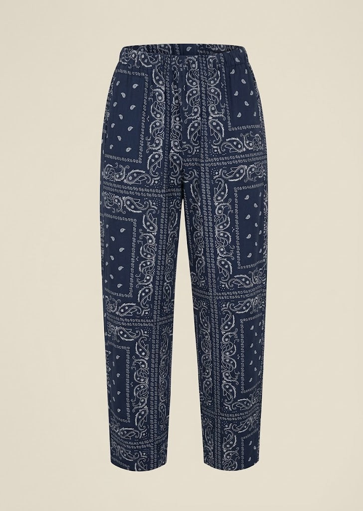 Paisley Print Trousers