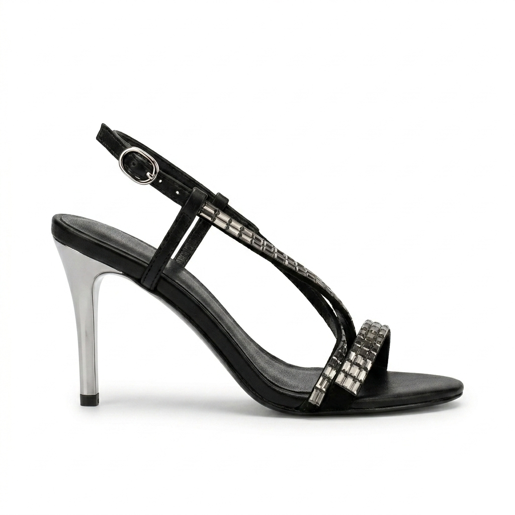 Black Slingback Heels