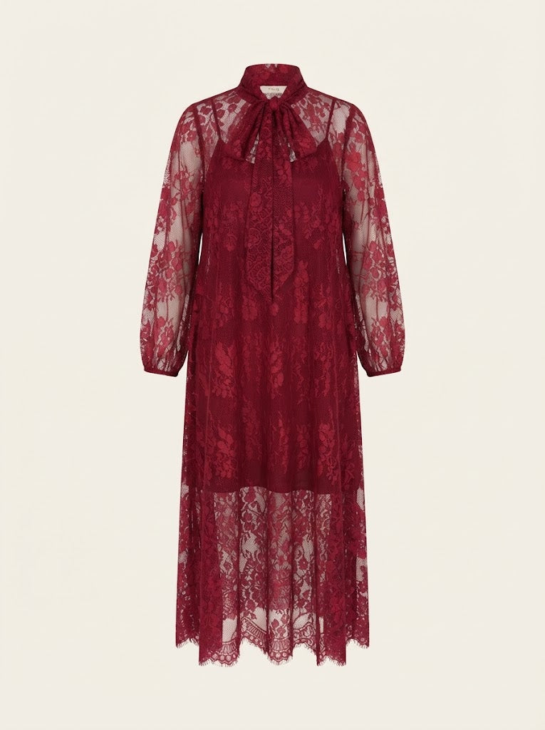Lace Midi Dress