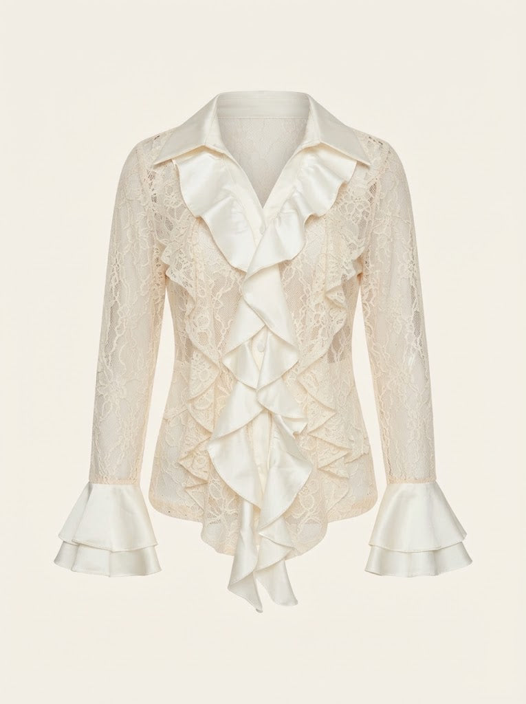 Lace Knit Blouse