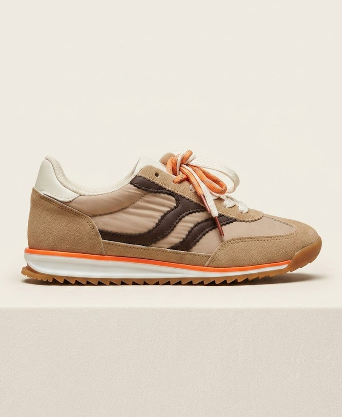 Retro Colorblock Runner Sneakers