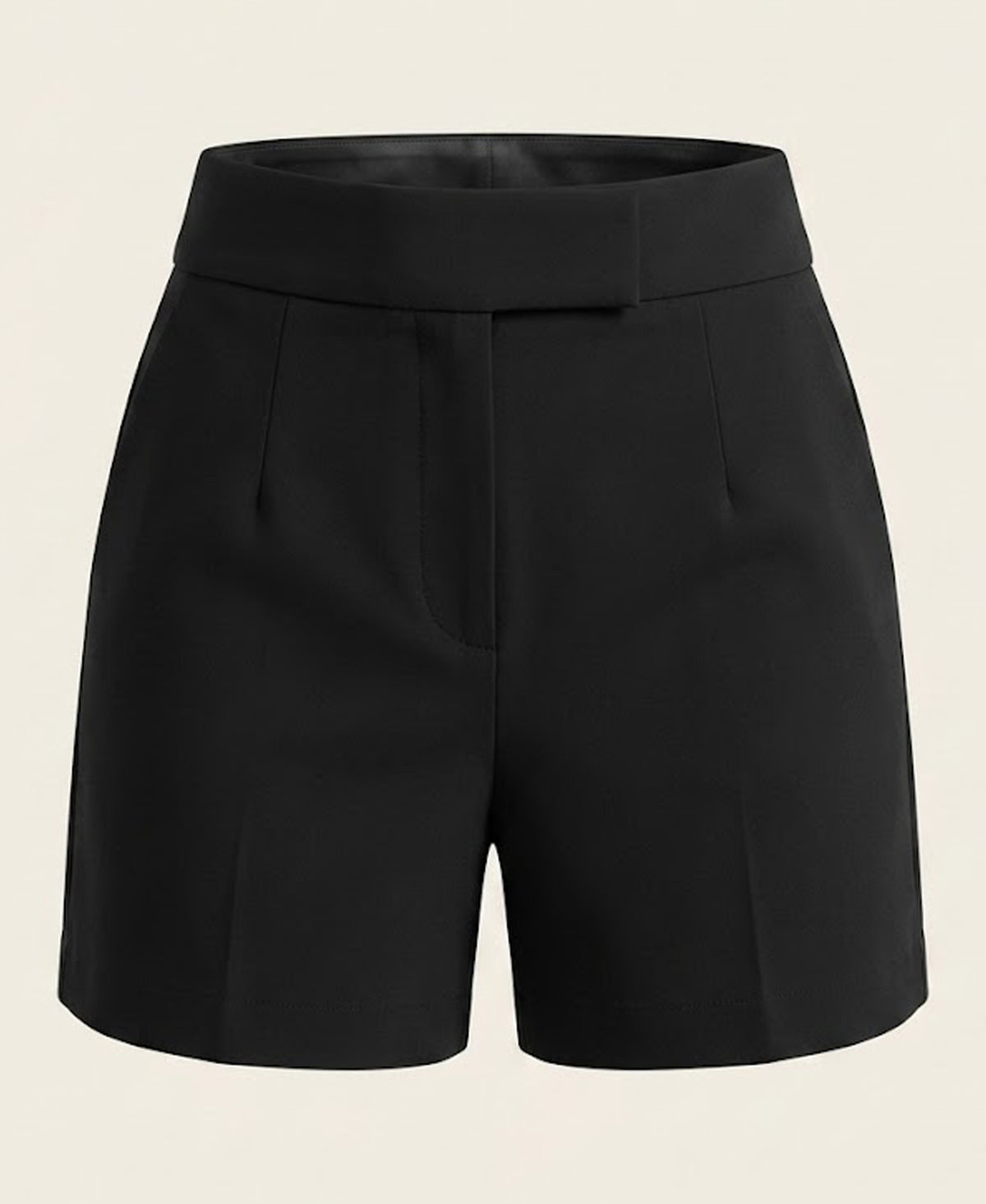 High Waisted Tailored Shorts