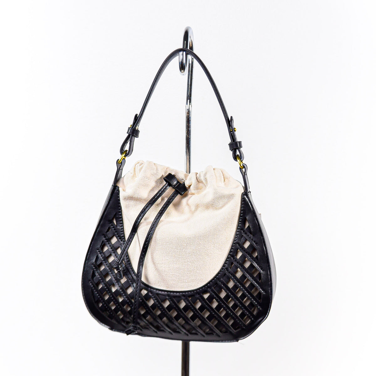 Leather Detail Handbag