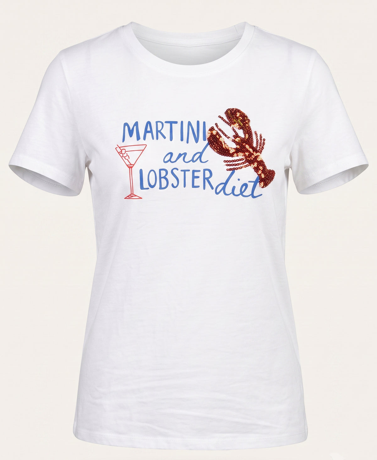 Martini and Lobster Graphic Tee