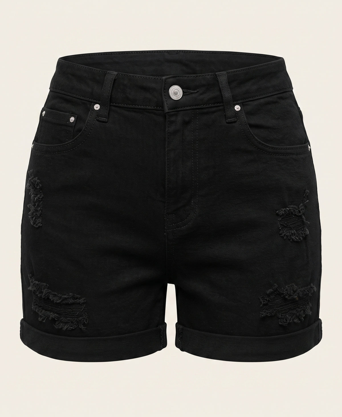 Classic Black Summer Shorts
