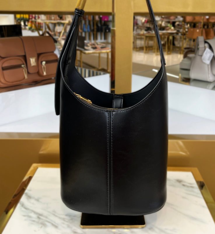 Black Bucket Bag