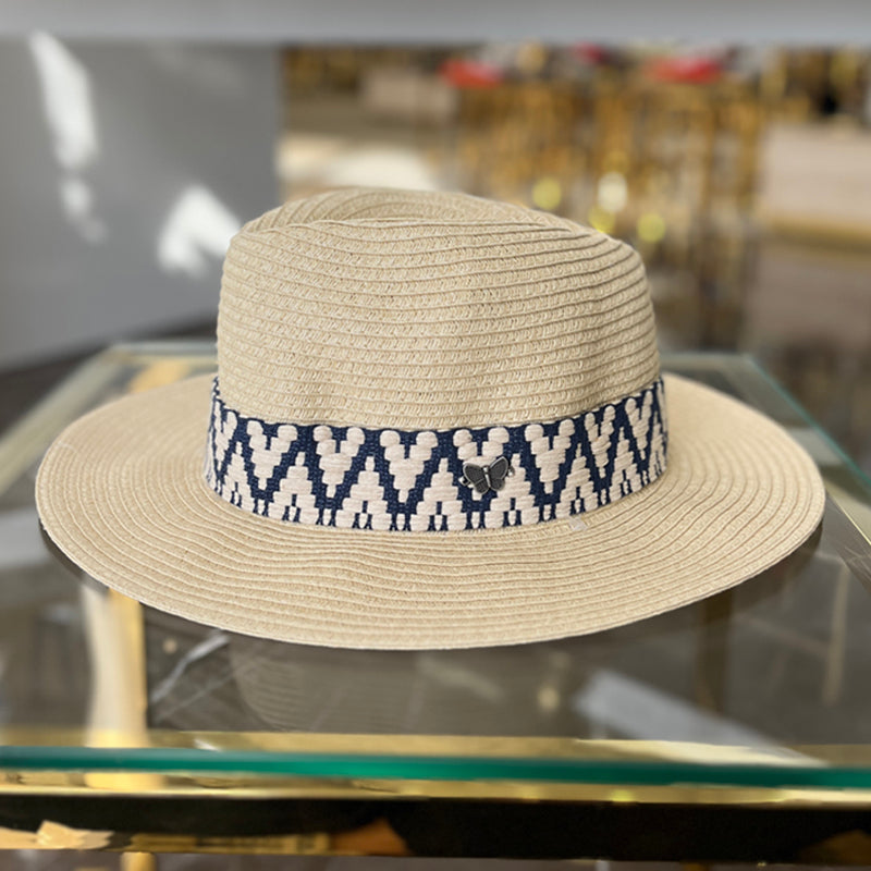 Creme Fedora Hat