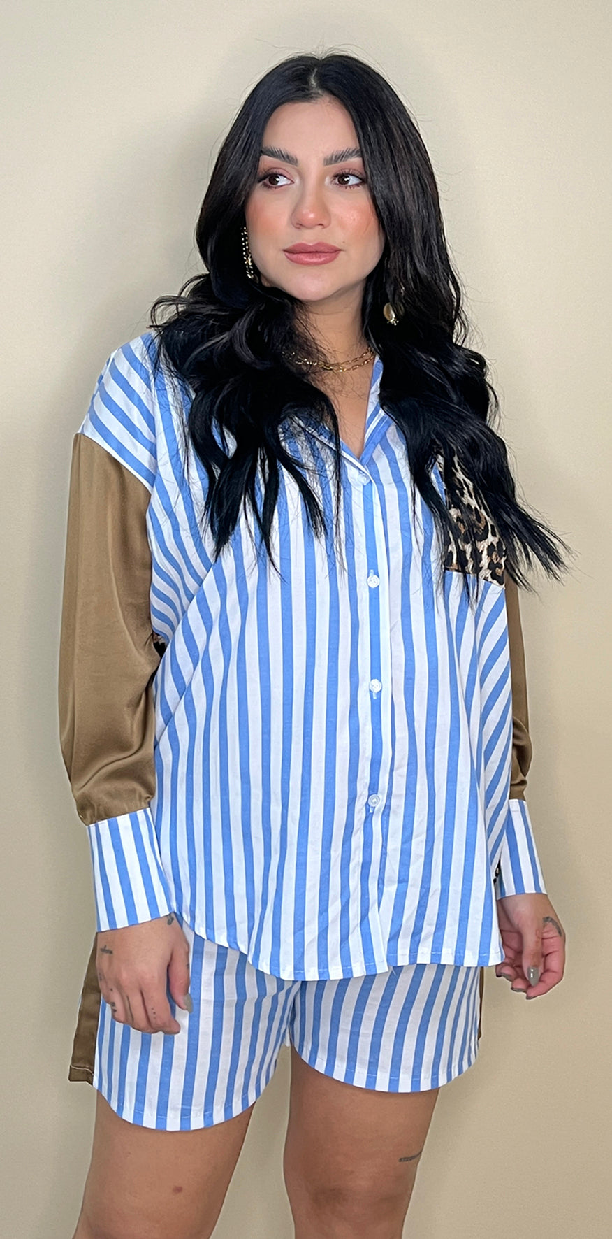 Blue Stripes Shirt