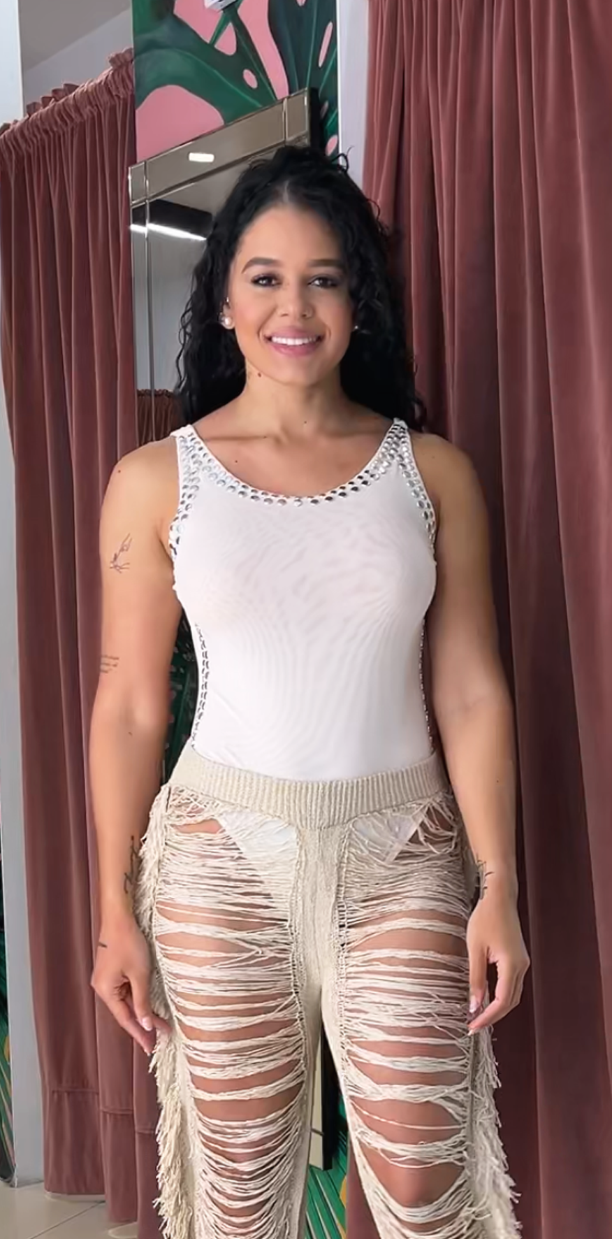 Studded Bodysuit