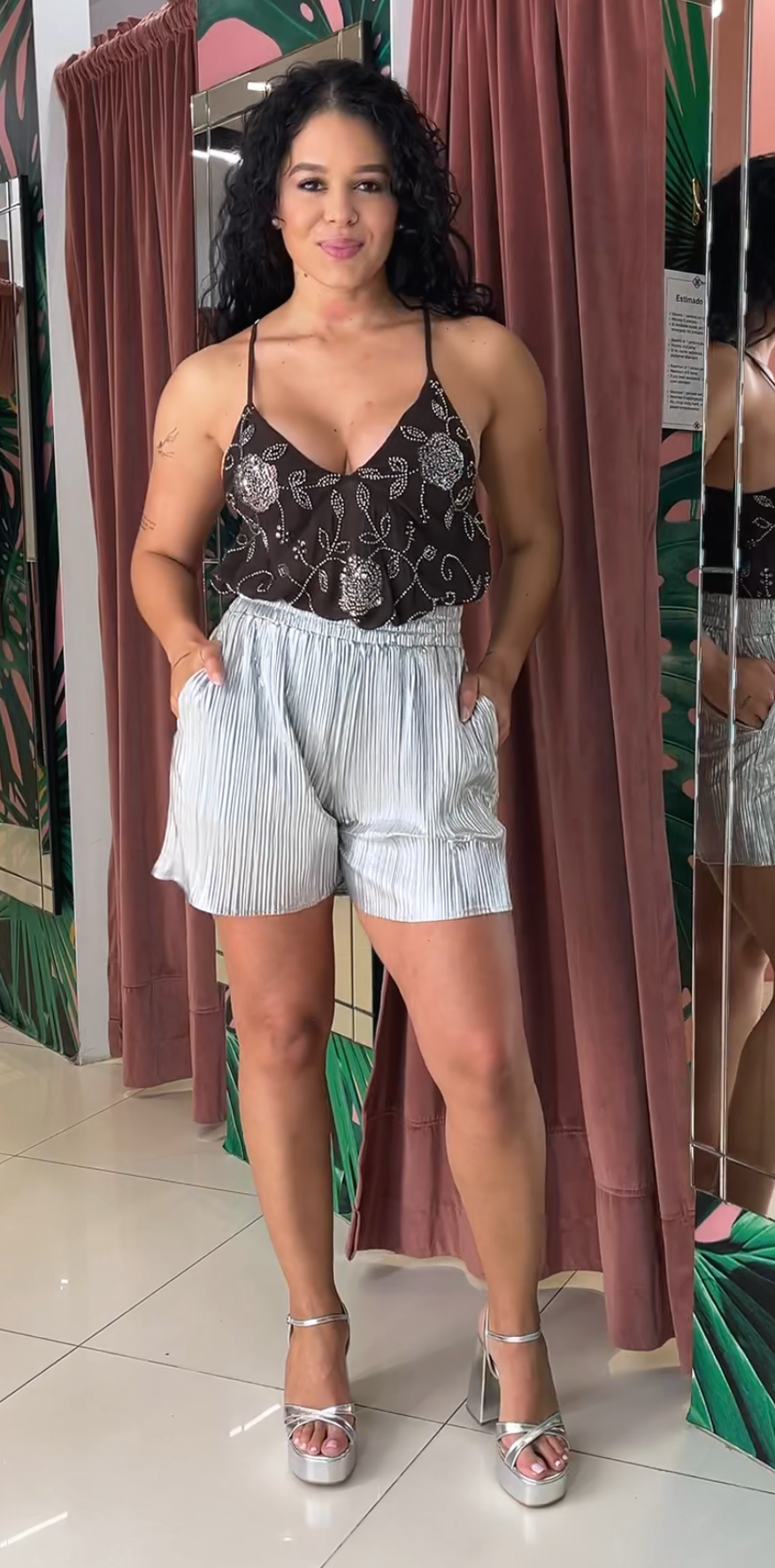 Silver Shorts
