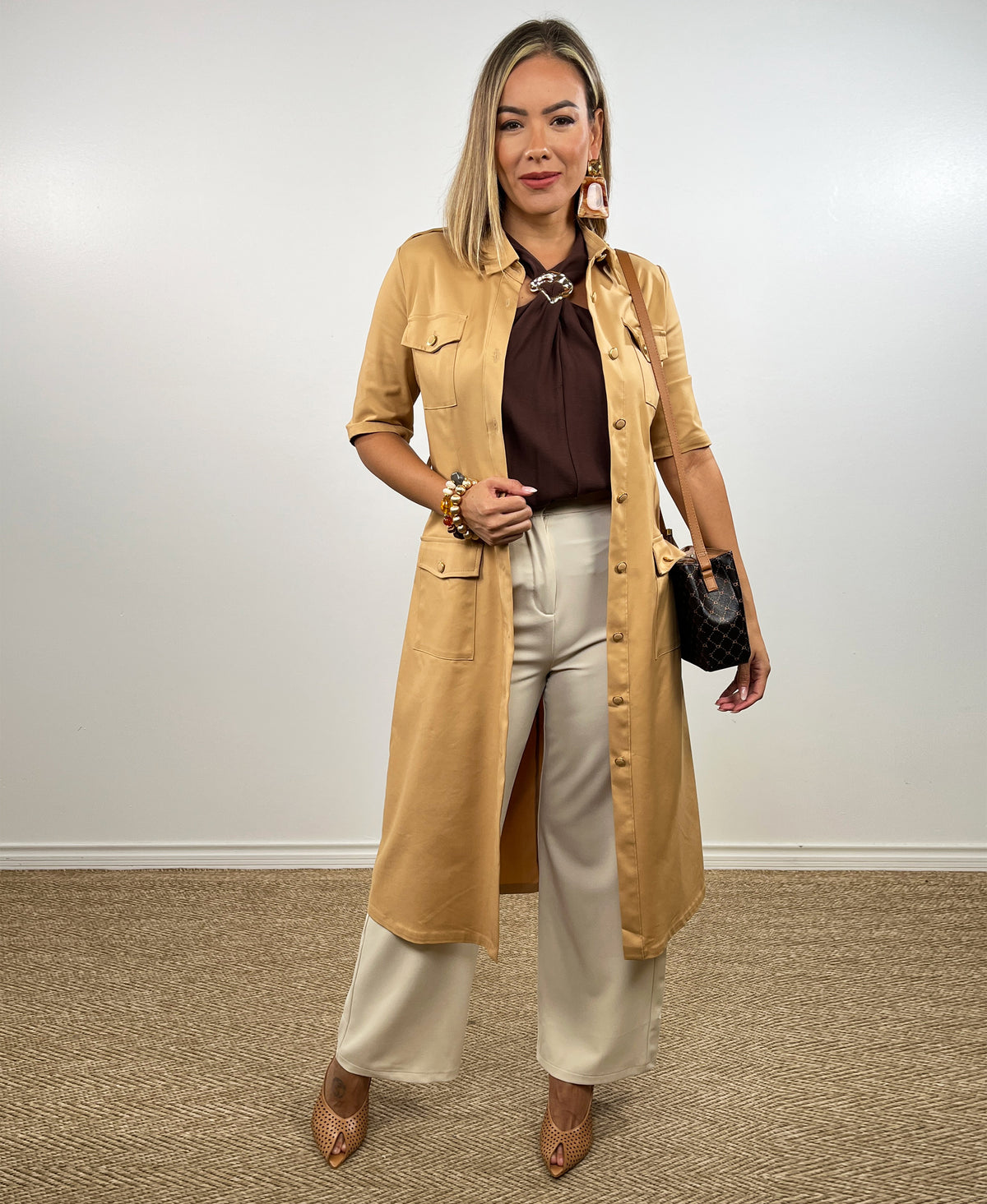 Buttoned Dress