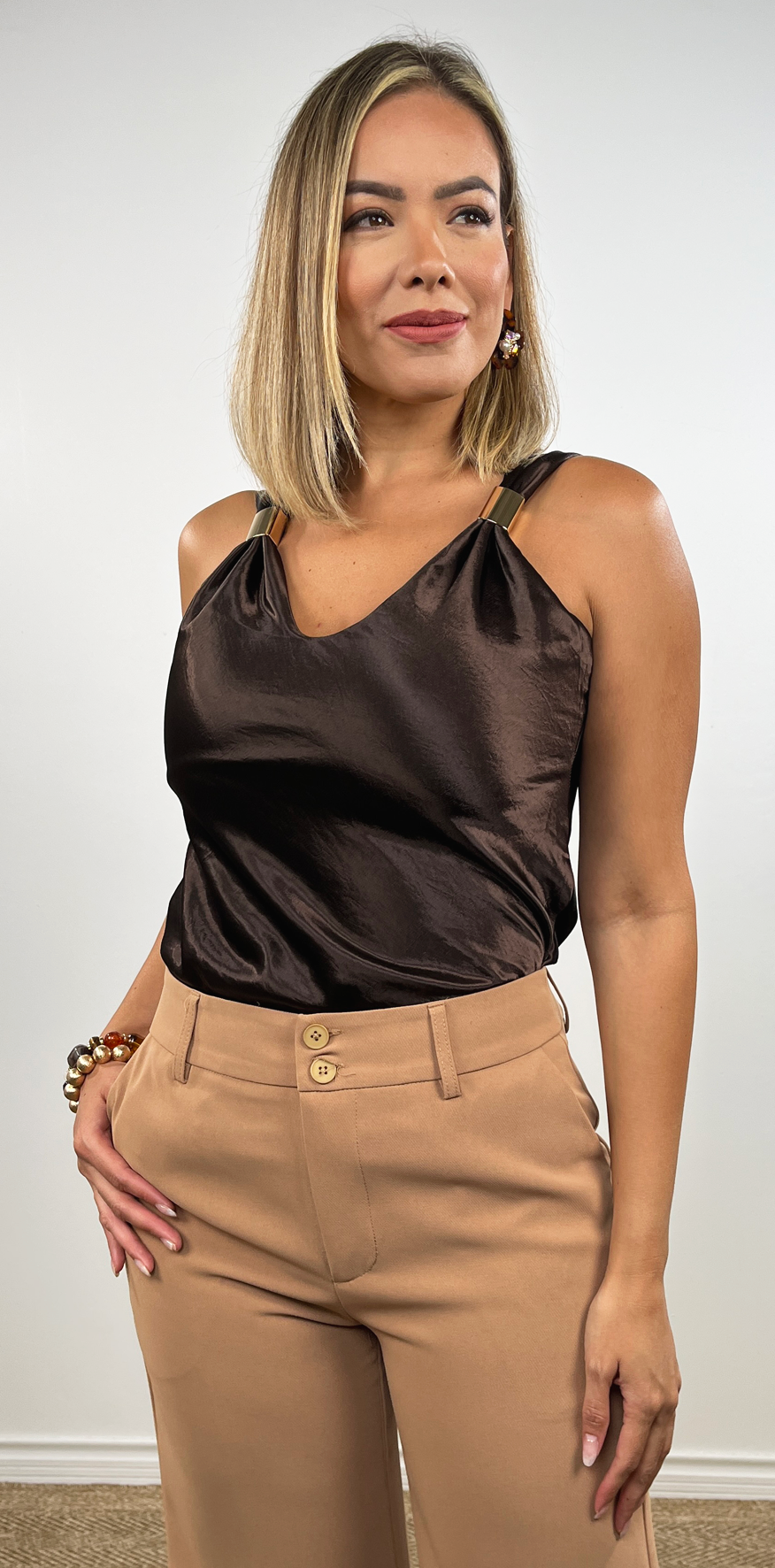 Gold Detais Blouse