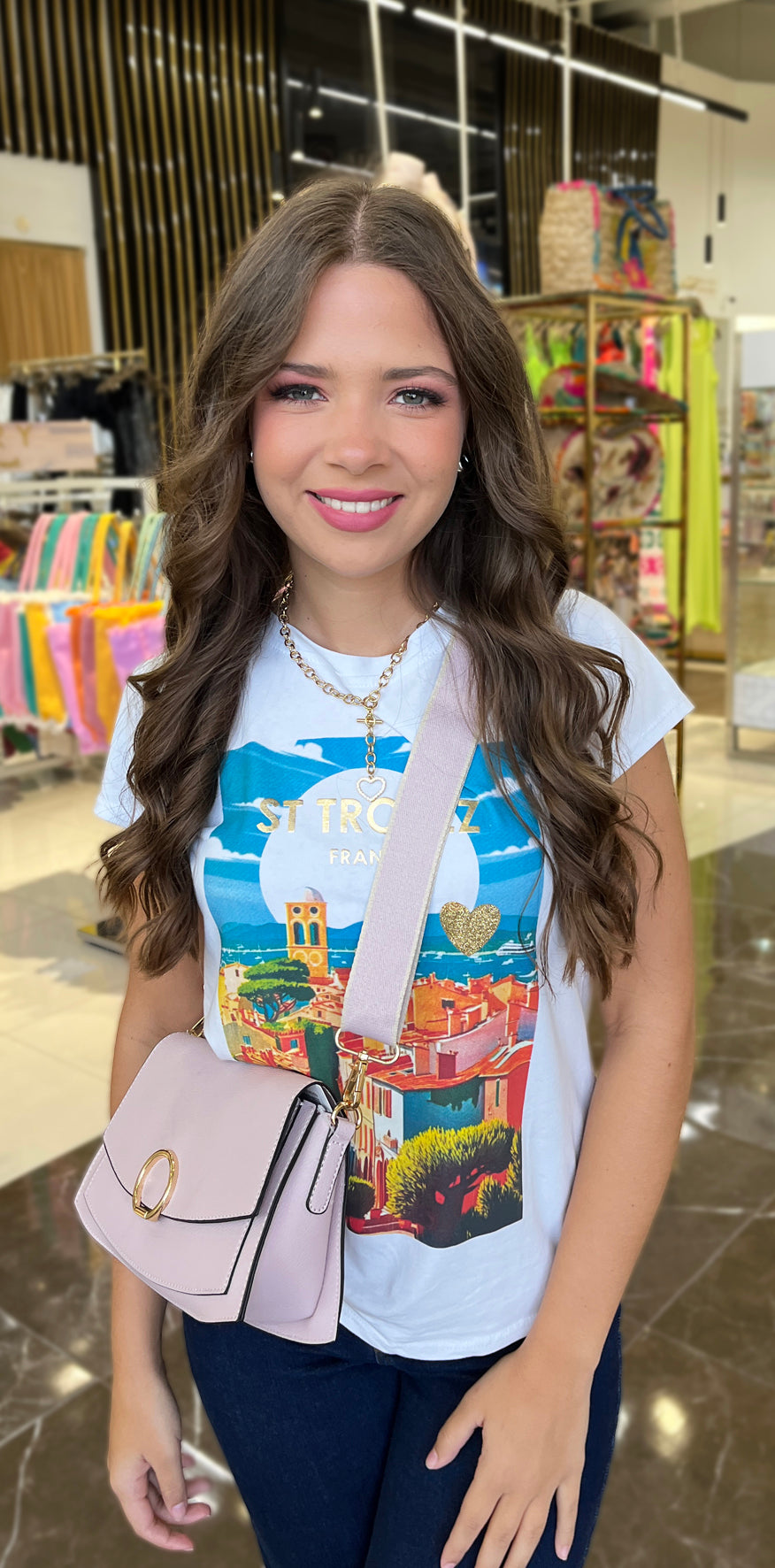 Scenery White Tee