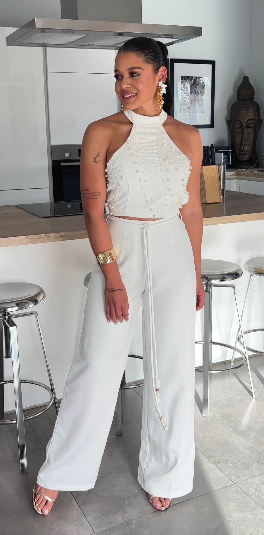 Elegant White Pants