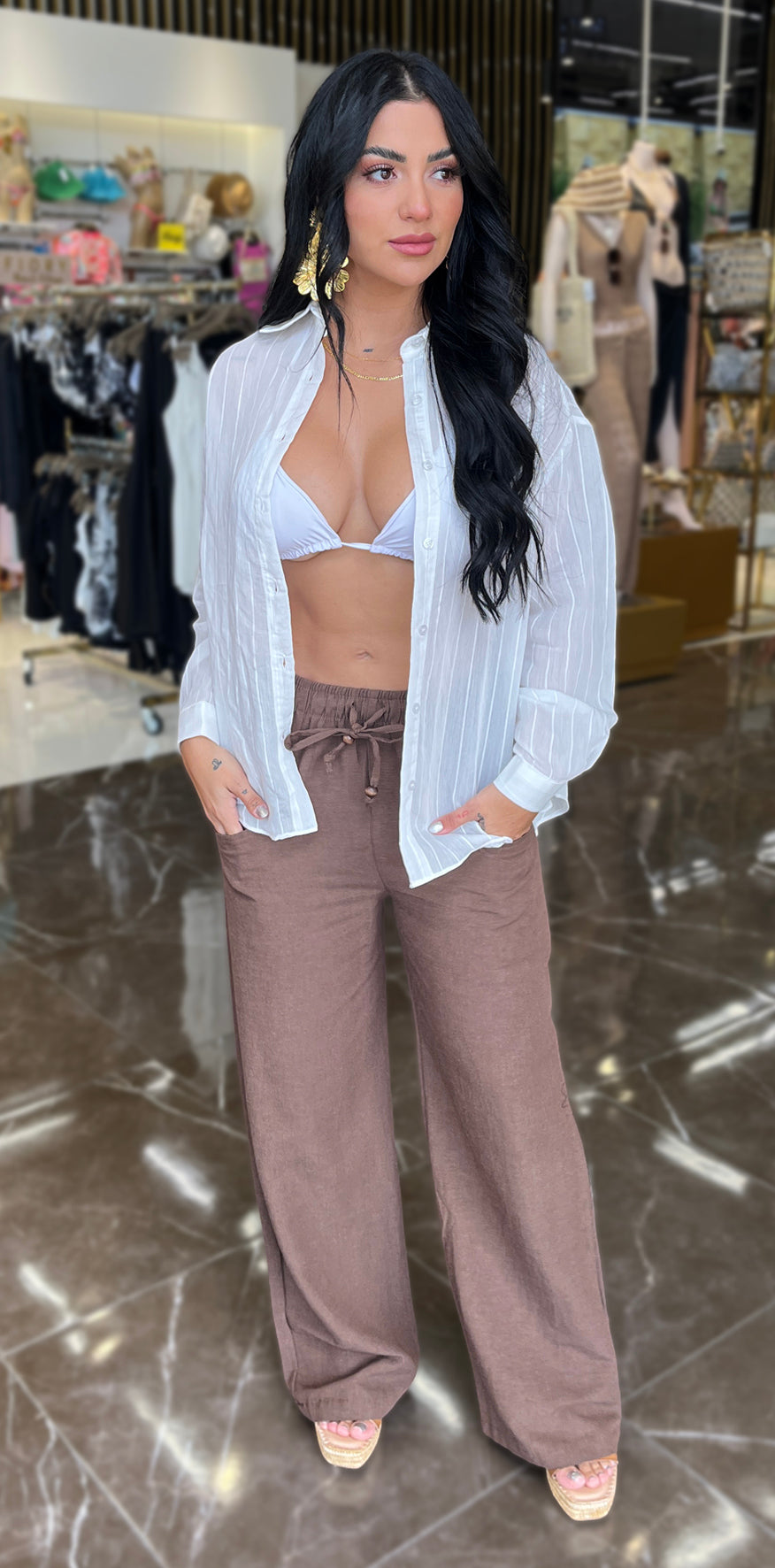 Brown Pants