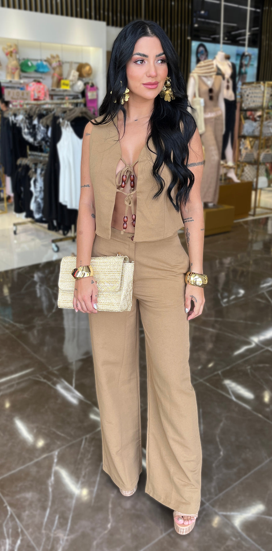 Tan Pants
