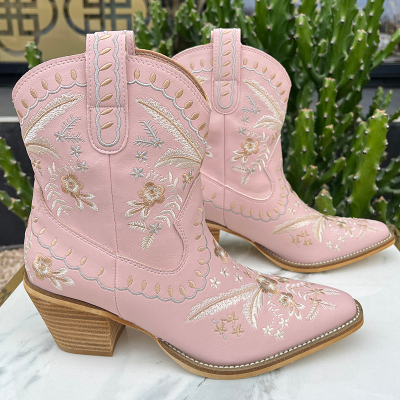 Pink Cowboy Boots