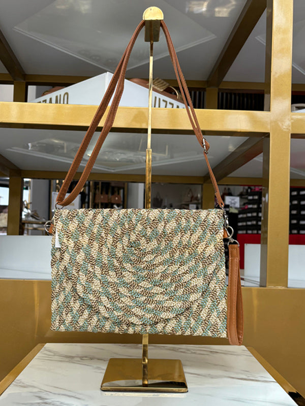 Beige and Mint Handbag