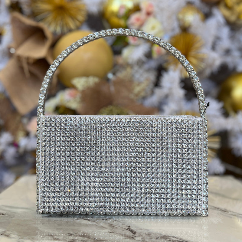 Silver Studded Bag