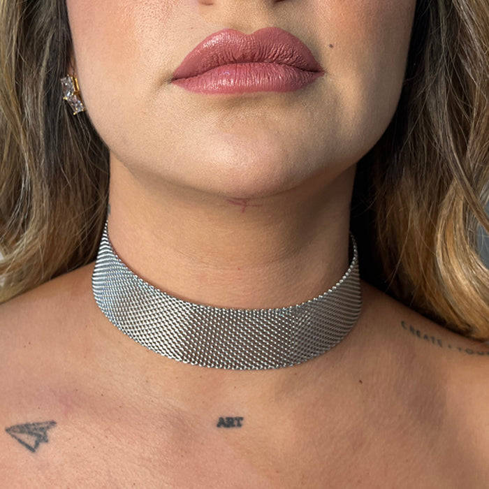 Silver Choker