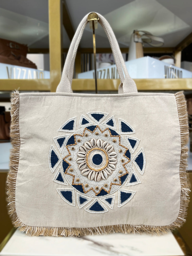 Seashell Creme Handbag