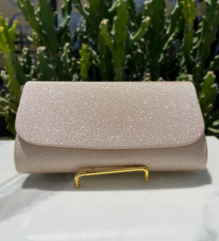 Glitter Gold Clutch
