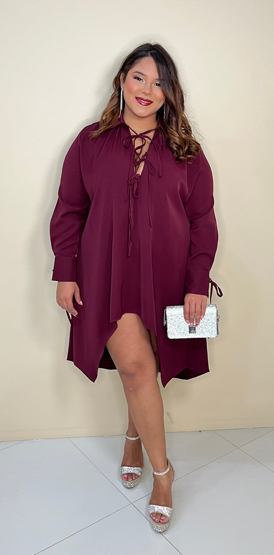 Burgundy Tunic