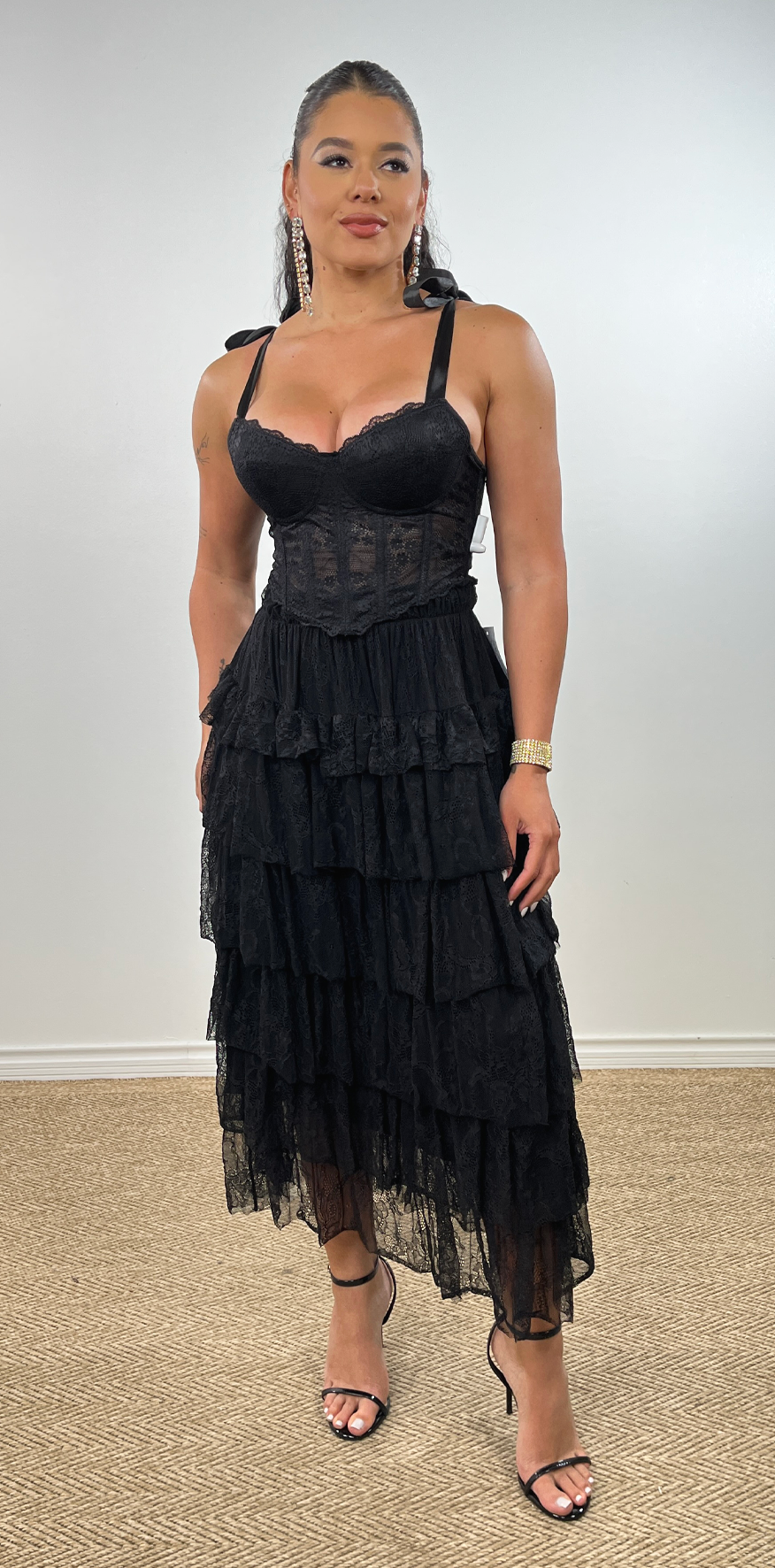 Lace Layered Skirt