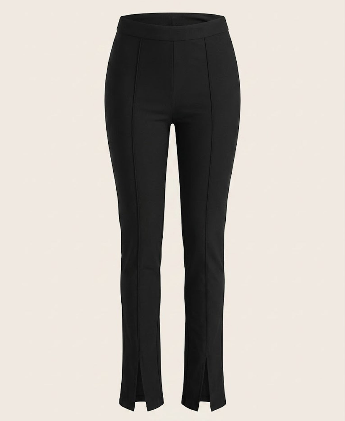 Fitted Black Pants