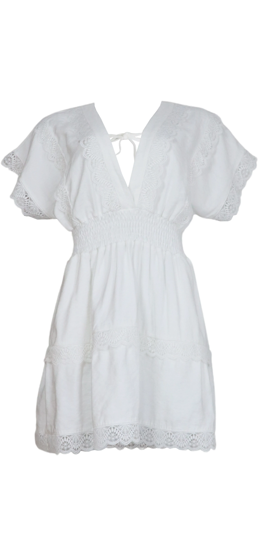 White Minidress