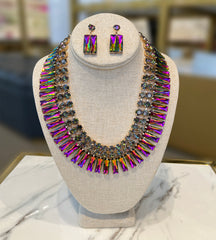 Fucsia Necklaces & Earrings